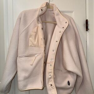 FP Movement Cream Teddy Jacket Relaxed Fit